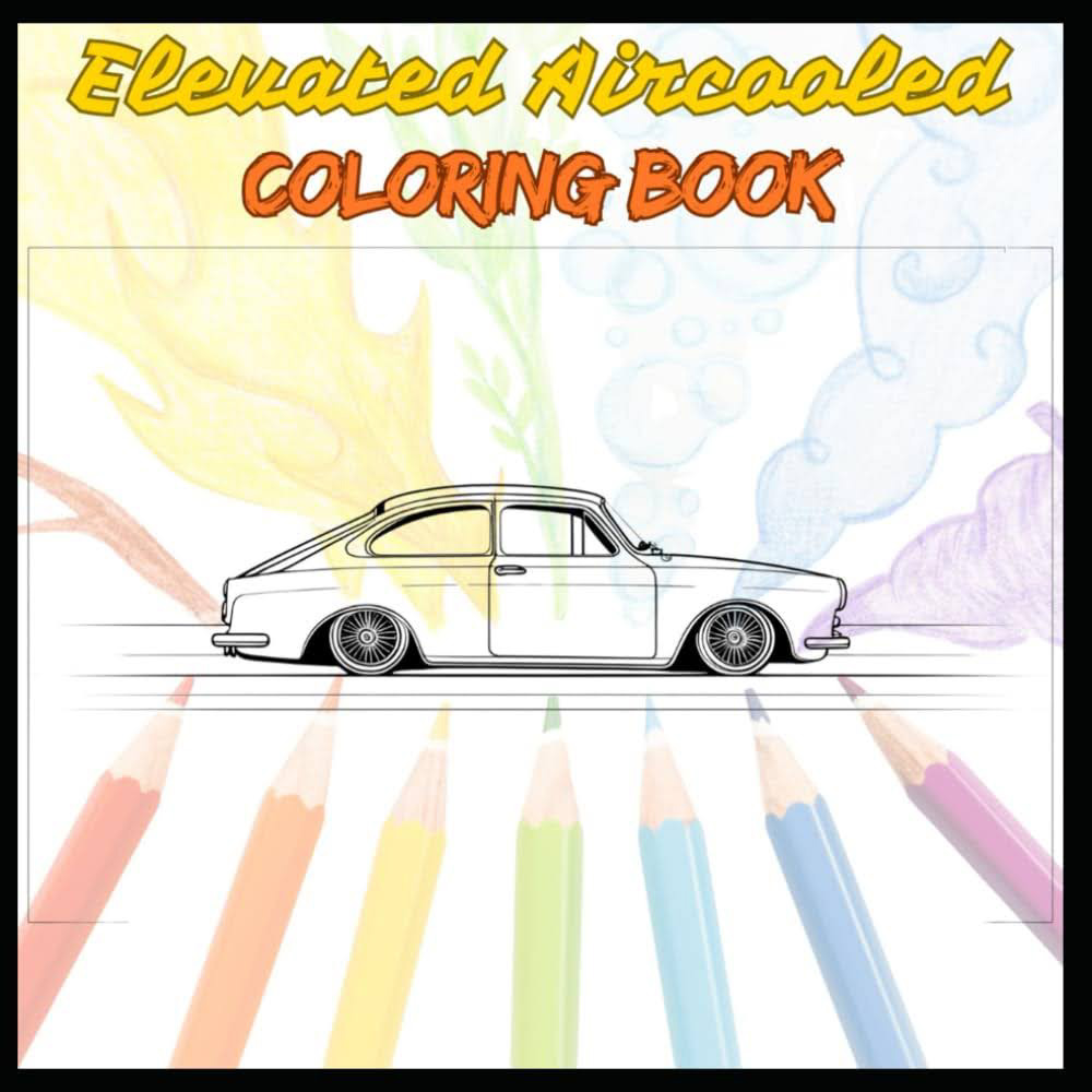 VW coloring book for sale