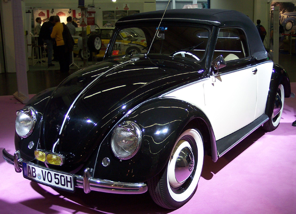 Volkswagen Hebm&uuml;ller Cabriolet is rare