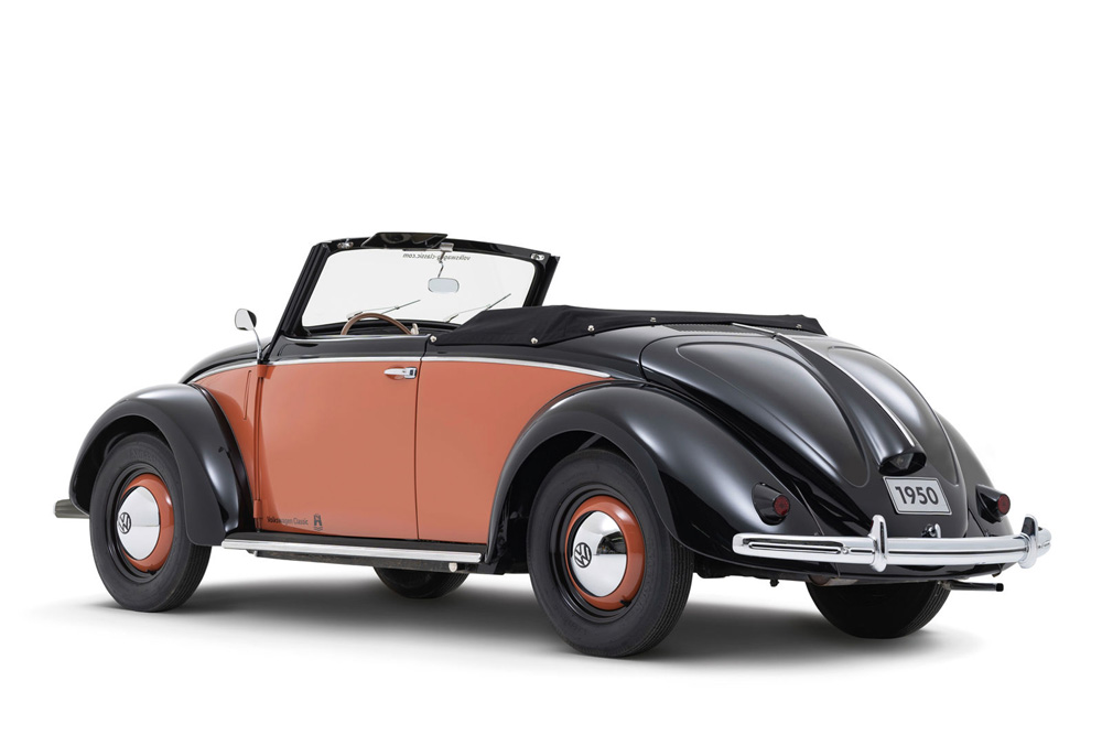 1950 Volkswagen Hebm&uuml;ller Cabriolet with only 646 made