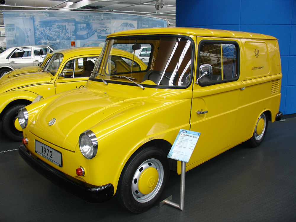 1972 VW Fridolin at the VW museum