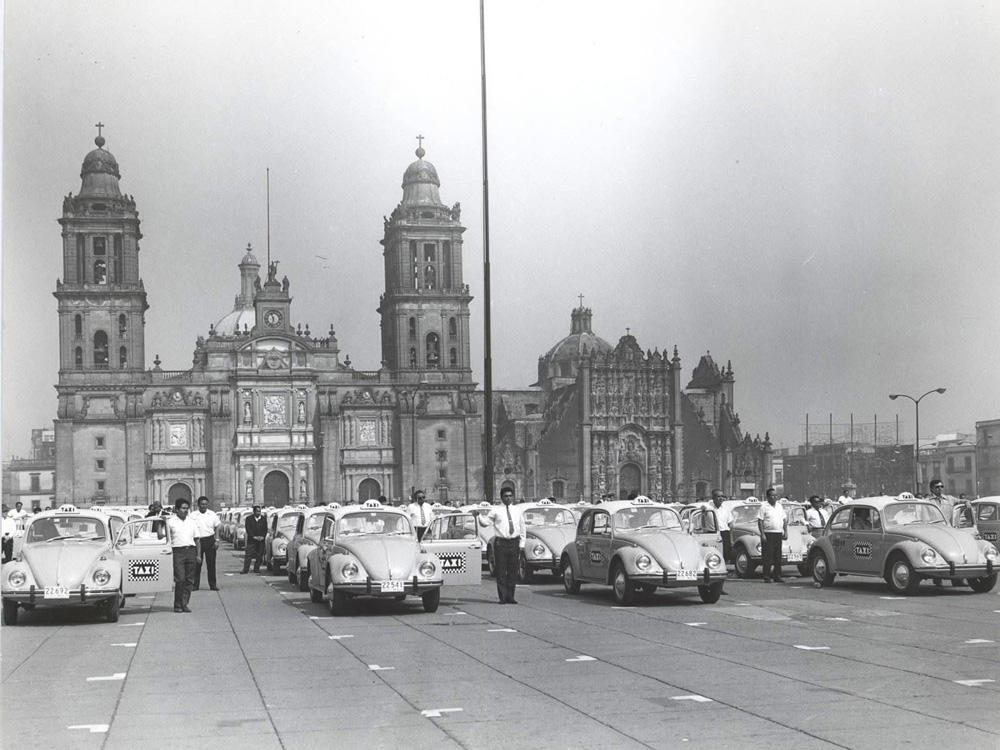 The Last VW Taxis in a row