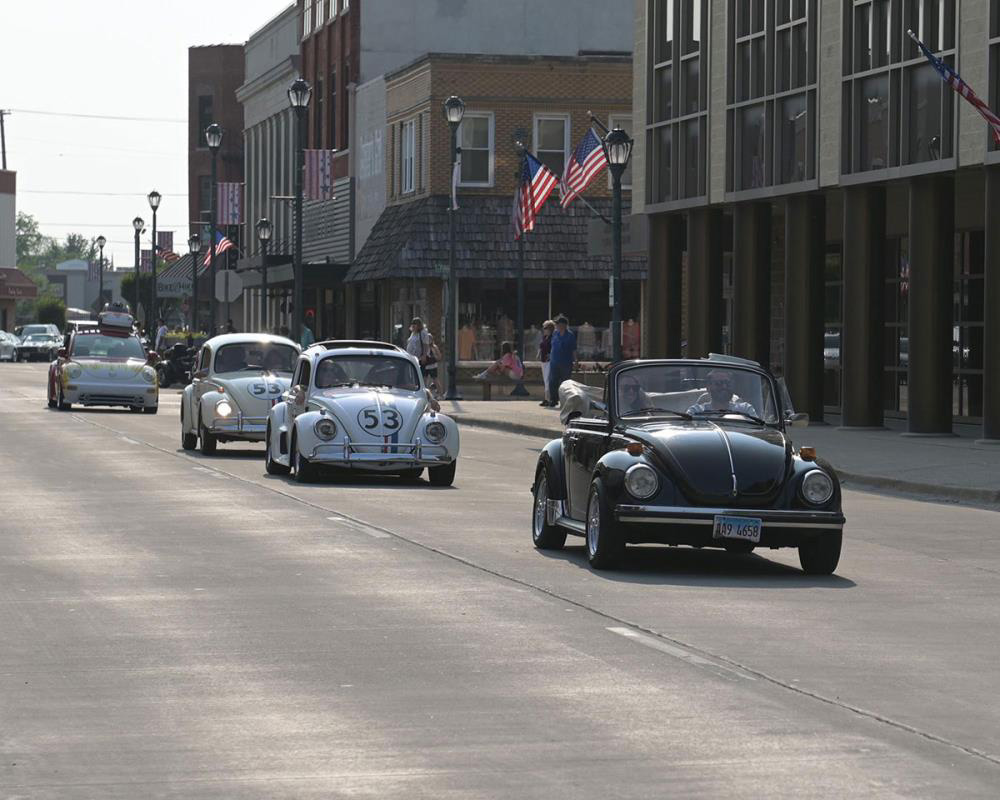 Classic Volkswagens at the 2023 Funfest