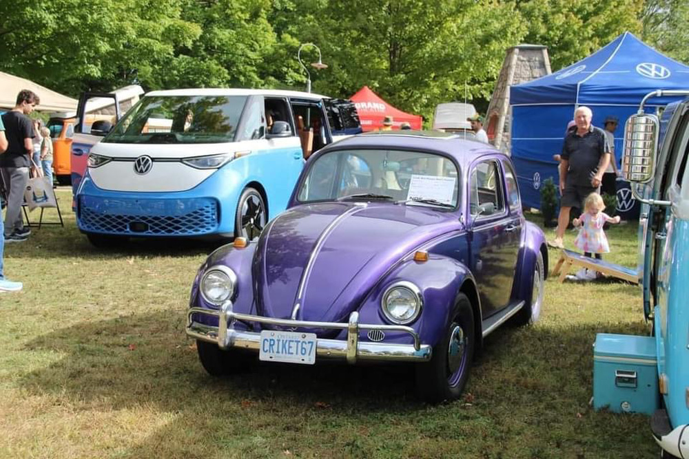VW Bug and the new electric VW Bus