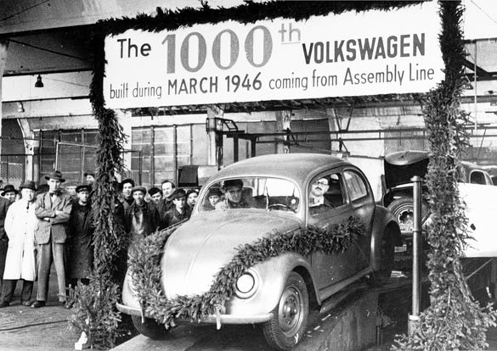 It was the ambition of Major Ivan Hirst he Senior Resident Officer of the Volkswagen